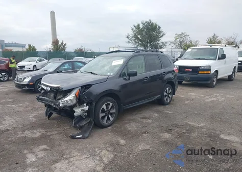 2018 Subaru Forester 2.5I Premium from USA, damaged, VIN JF2SJAEC6JH575562